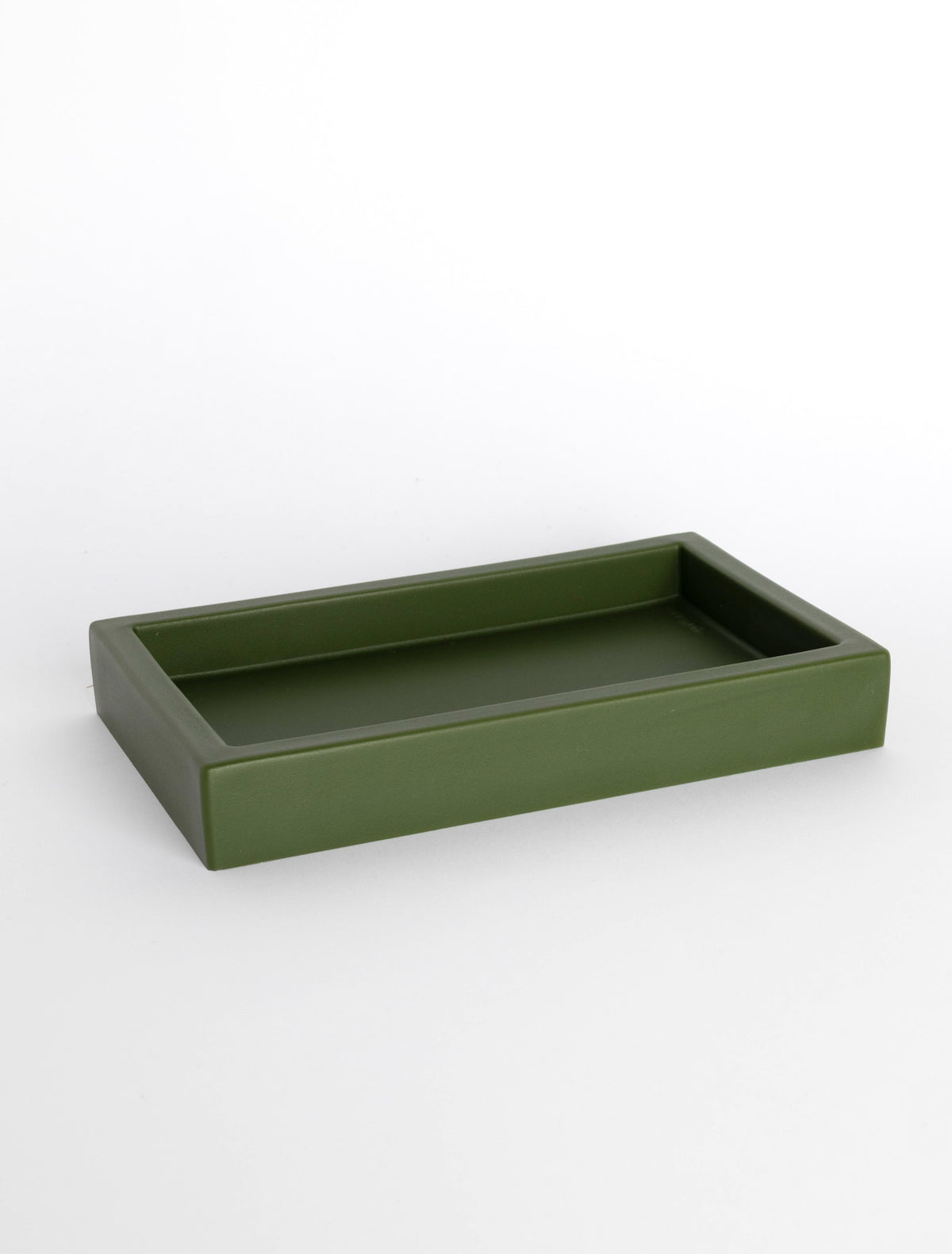 Geelli I Vasi design tálca erdőzöld színben.
