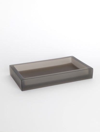 Geelli I Vasi design tálca áttetsző füst színben.