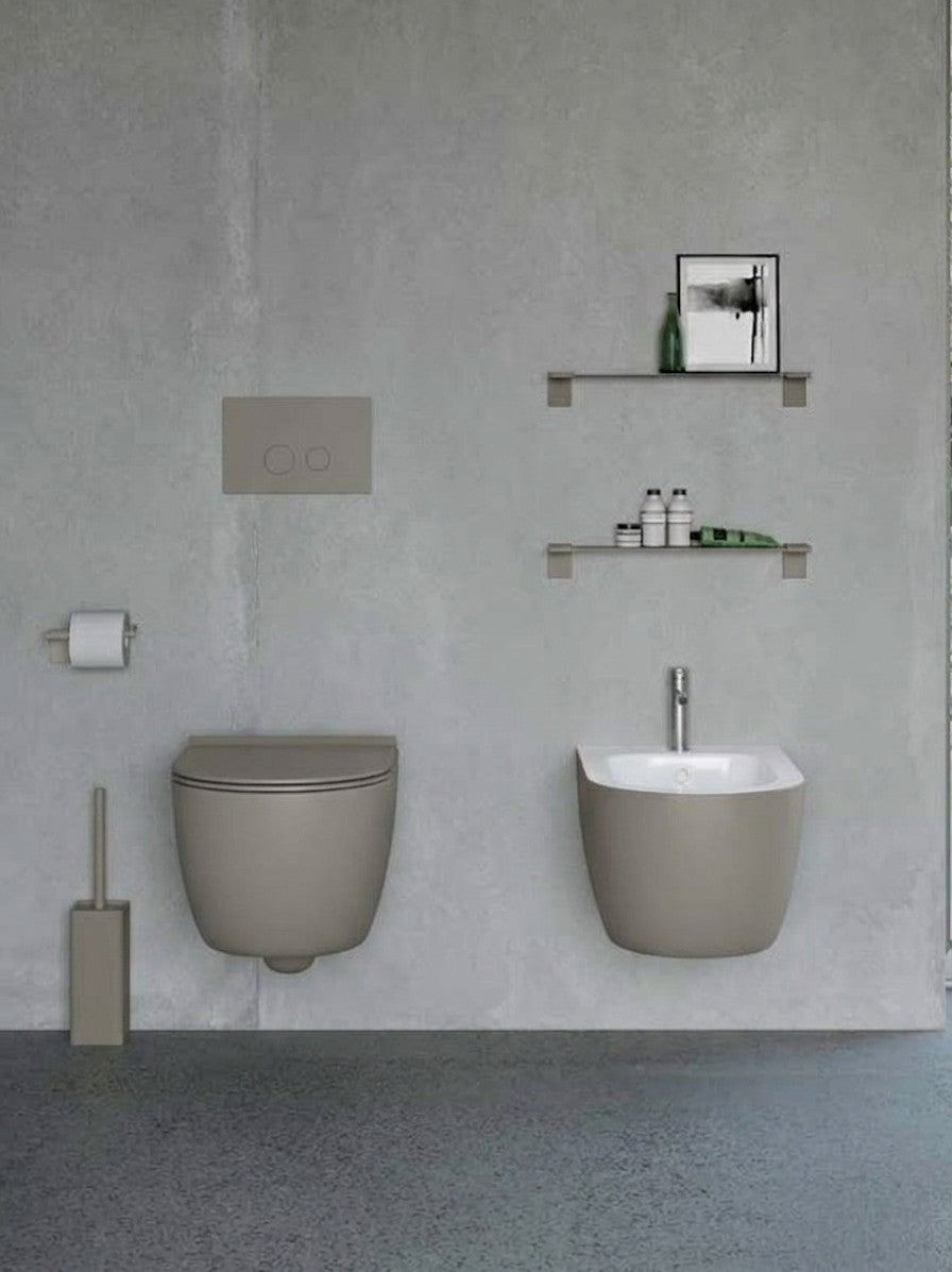 Geelli fali wc - homok – olasz design szaniterek
