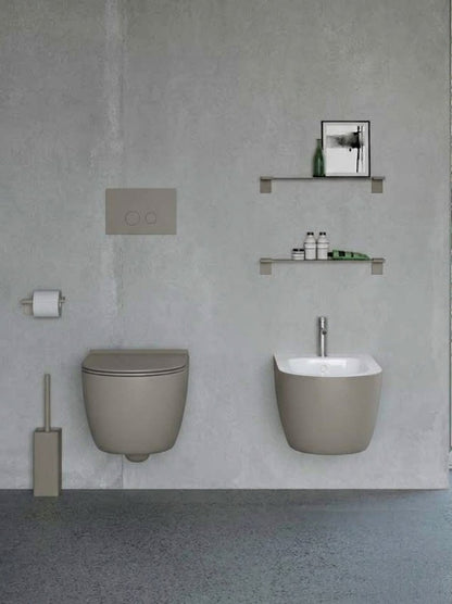 Geelli fali wc - homok – olasz design szaniterek
